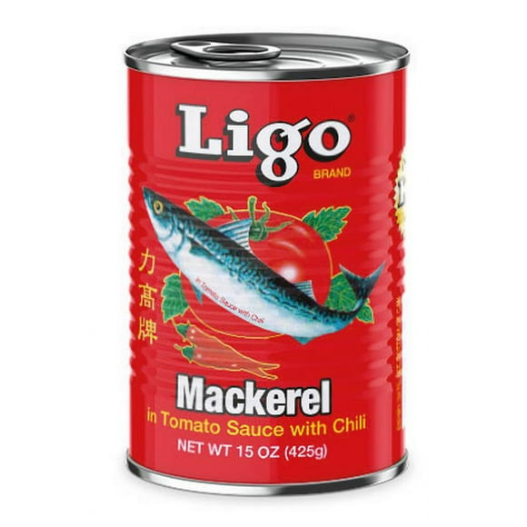 Ligo Mackerel in Tomato sauce with Chili, 425g