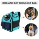 thumbnail image 4 of Mochila para gatos, permeabilidad al aire, mochila para perros, bolsa para mascotas para viajes y senderismo, 4 of 6
