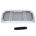 thumbnail image 6 of PIT66 Front Grille Grill Chrome W/ Bug Screen Fit for Freightliner Columbia 2000-2008 A1715107000 A1715251003, 6 of 12