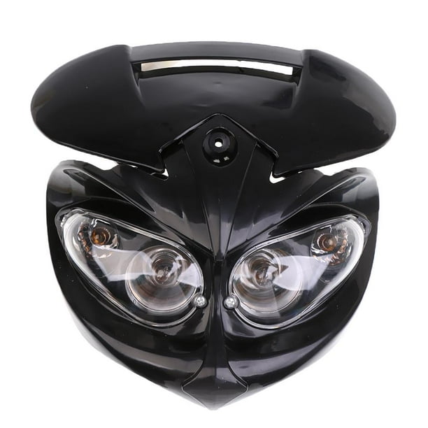 dual universal de luz de cabeza del deporte 12v bici de suciedad de Sunnimix Carenados de faros