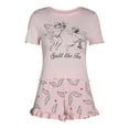 thumbnail image 4 of Grayson Social Women’s Sleep Tee and Shorts Set, 2-Piece, Sizes S-3X, 4 of 4