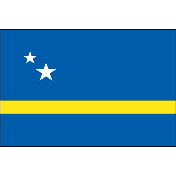 Curacao 2' x 3' Indoor Polyester Flag