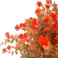 thumbnail image 2 of Artificial Fall Flowers, Fake Outdoor UV Resistant Autumn Plants for Home Kitchen Christmas Festival Thanksgiving Autumns Decoration(Fall Orange), 2 of 5