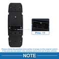 thumbnail image 4 of Interruptor de ventana eléctrica Unique Bargains Interruptor de control de ventana para Jeep Grand Cherokee 2011-2013 Negro, 4 of 7