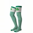thumbnail image 2 of Ixbnca St. Parker's Day Socks for Women over the Knee Stockings Womens Stretch Thigh High Long Socks, 2 of 3