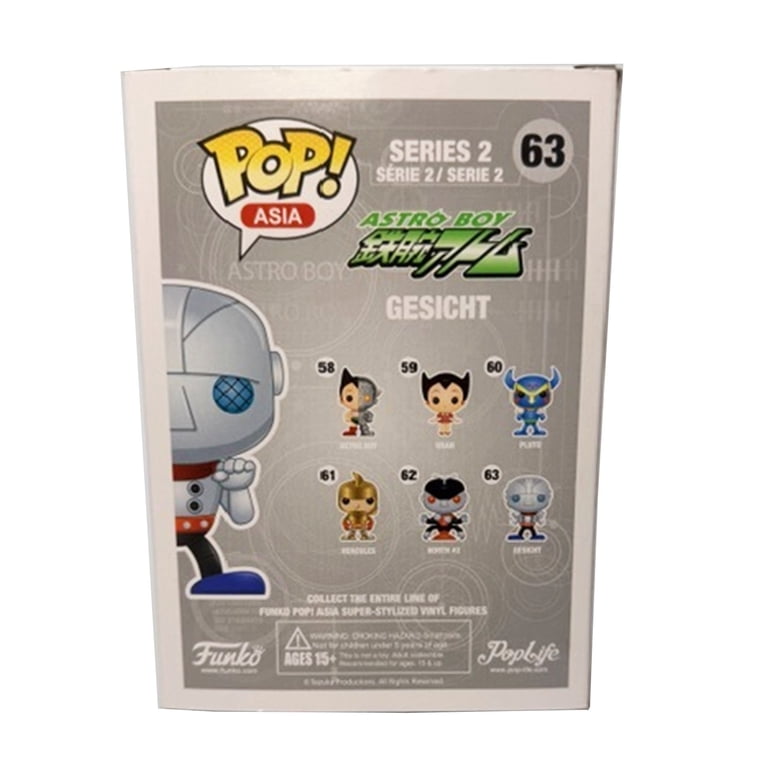 Funko Pop! Asia Astro Boy #63 Gesicht Pop Life Figure!!! - Walmart.com