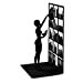 thumbnail image 3 of Balvi - The Library Metal bookend., 3 of 5