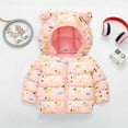 thumbnail image 5 of Esaierr Toddler Winter Down Coats Jackets Down for Baby Boys Girls, Cute Light Puffer Jacket Outwear Ears Coats with Hoods Outwear for 1-7Y, 5 of 5