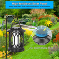 thumbnail image 4 of Lámpara de Llama Solar Lámpara de Césped para Jardín Al Aire Libre Decoración Al Aire Libre Lámpara de Pa, 4 of 7