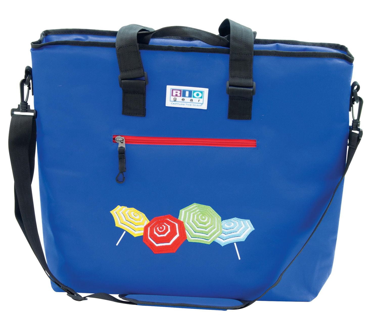 Rio Beach Blue Deluxe Insulated Tote Bag with Bottle Opener