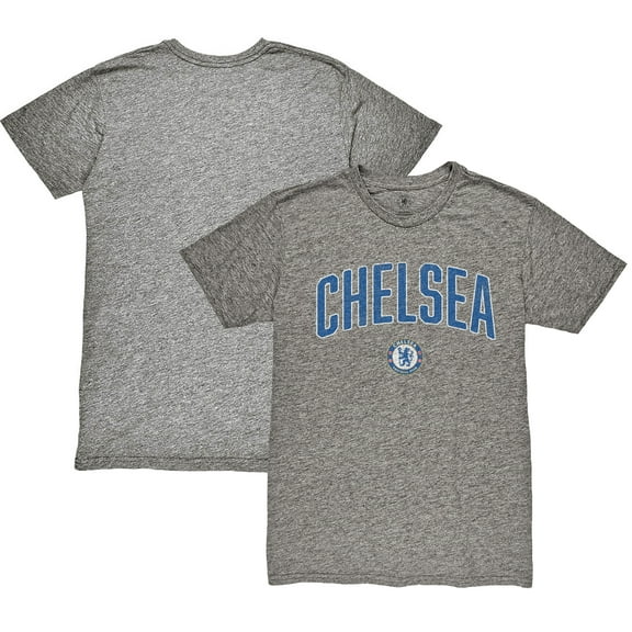 Men's 1863FC Heather Gray Chelsea Wordmark Vintage Tri-Blend T-Shirt