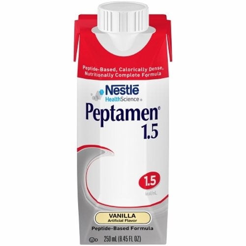 Suplemento oral: fórmula de alimentación por sonda Peptamen 1.5 Vanilla 25
