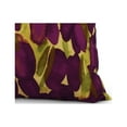 thumbnail image 2 of Simply Daisy's Sunset Tulip Garden 20 inch Purple Decorative Floral Throw Pillow, 2 of 2