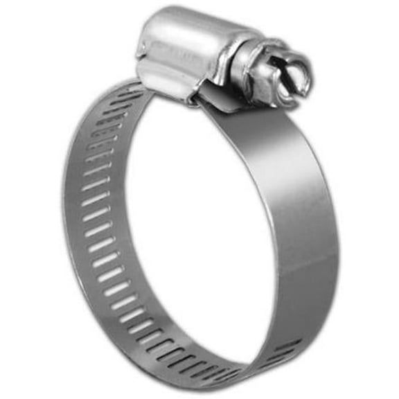 Hose Clamp - Size 28 1.31 - 2.25 in. Stainless Steel - Pack of 10