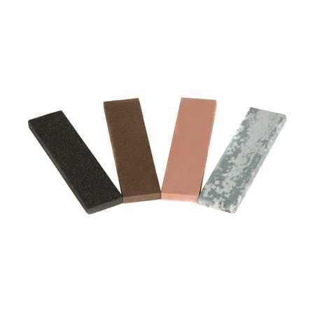 Hard Arkansas Sharpening Stone - KME Knife Sharpener 4 Standard Stone set with Hard Arkansas Stone - model KF-4S