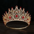 thumbnail image 5 of Exquisite Tiaras Women Crystal Crowns Heavy Duty Princess Headpiece for Bridal Parties and Birthday Celebrations, 5 of 8