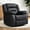 Black-PU, variant on Ebello Power Recliner Chair, Soft PU Leather Power Recliners with Padded Backrest, Overstuffed Heavy Duty Reclining Sofa for Living Room Bedroom, Beige