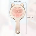 thumbnail image 2 of 1 Pc Women Cat's Ears Airbag Hair Comb for Straight Curly Hair Rose Gold Tone ABS TPR, 2 of 6