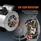 thumbnail image 4 of Motor electrico de compresor de aire VEVOR 2HP SPL, 115/230 V, 15/7,5 amperios, 56 marcos 3450 RPM, eje con llave de 5/8, rotación CW/CCW, longitud del eje de 1,88 para compresores de aire, 4 of 9
