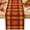 Burgundy,WarmOchre,Terracotta,Rust, variant on Orange Checkered Cotton Linen Table Runner for Dining Kitchen, Country Farmhouse Buffalo Plaid Wedding Outdoor Party Tablerunners Decoration, Dresser Scarf Coffee Tablecloth Runners 13x48 Inches
