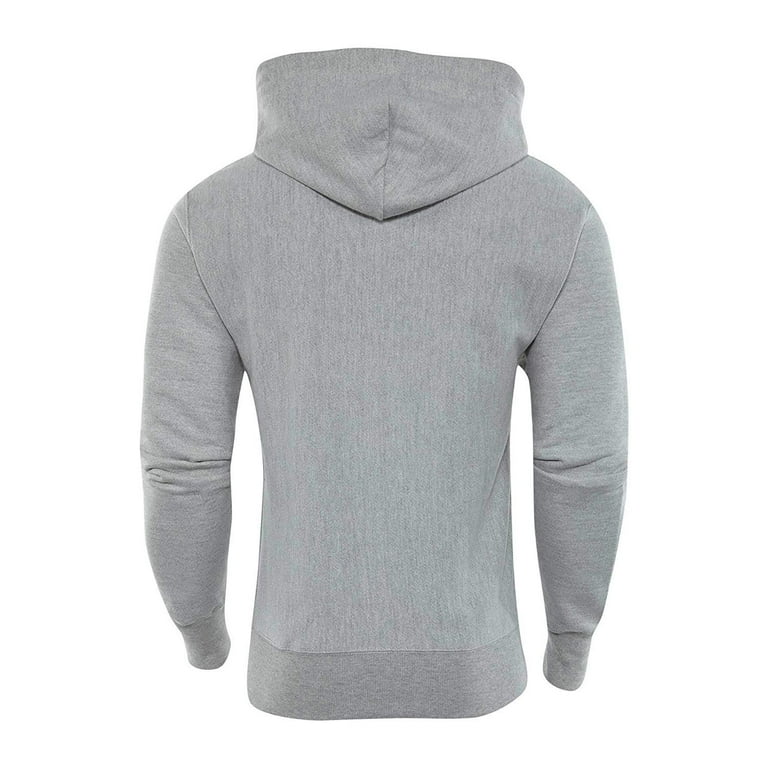 Champion LIFE Men's Reverse Weave Pullover Hoodie Oxford Gray