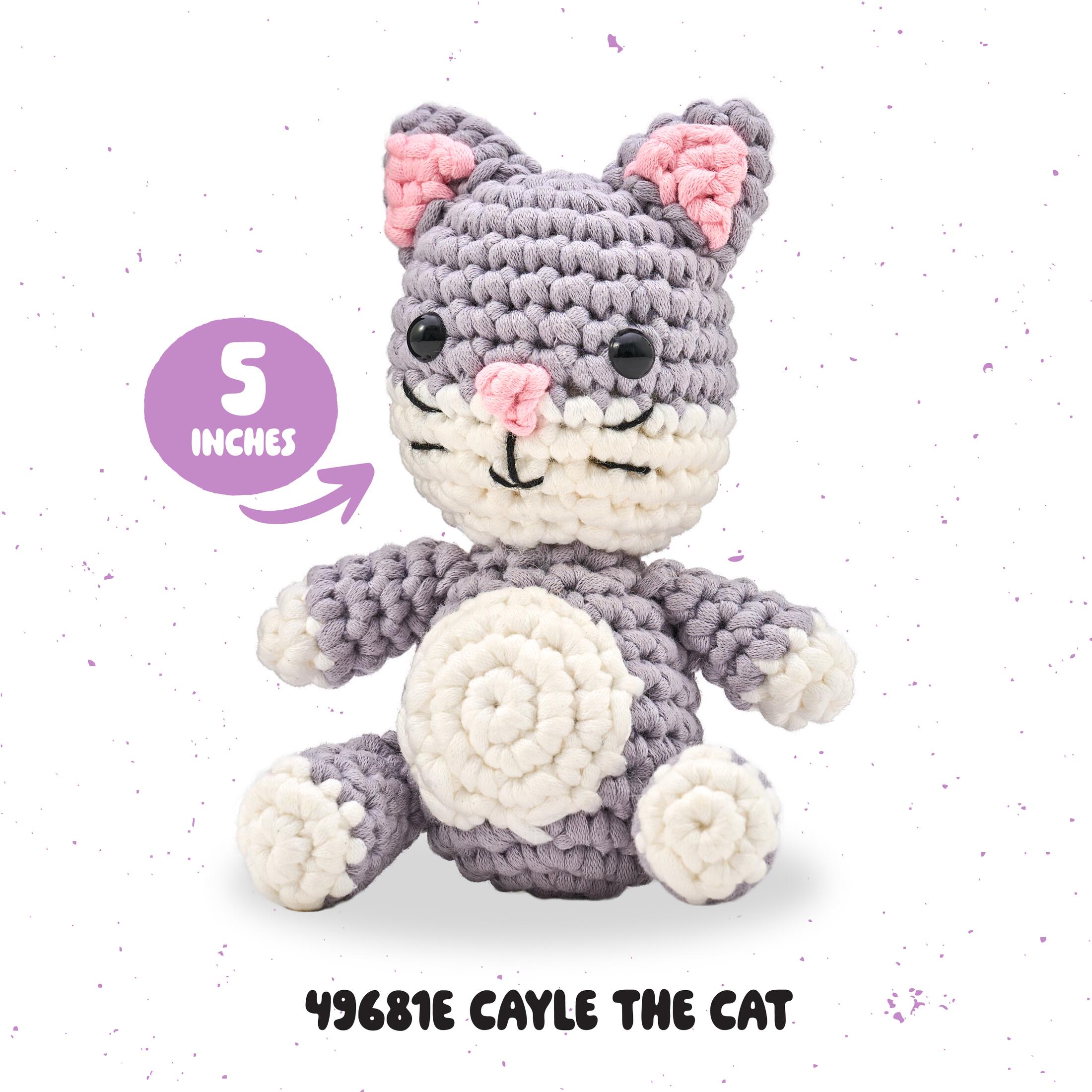 Bucilla Amigurumi Caylee the Cat Crochet Kit photo 3