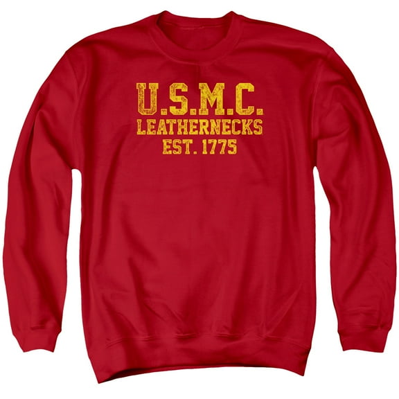 Us Marine Corps - Leathernecks - Crewneck Sweatshirt - Small