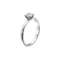 thumbnail image 3 of 6.50MM D-F VS Moissanite Ring (0.88 ct Moissanite Weight, 1.00 ct dew) Plain Classic 14K Gold, 3 of 3