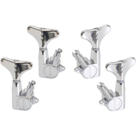 Ratio 2x2 4-String Bass Tuners, Y-Key - CHROME, PRB-4220-C0