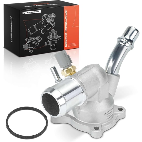 A-Premium Engine Coolant Thermostat Housing Assembly Compatible with Toyota Tacoma 2016-2022 3.5L
