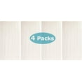 thumbnail image 3 of Allgala 4PK 3.3x6.6 FT (1x2M) Metalic Tinsel Party Photo Backdrop Curtains Door Fringe Décor-White-BD52301, 3 of 3