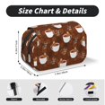 thumbnail image 5 of Sikiie Sloths Need More Coffee Print Flip Double-layer Pencil Case, All-purpose Stationery Bag for Study and Office, Zipper Design, Unisex, 5 of 7
