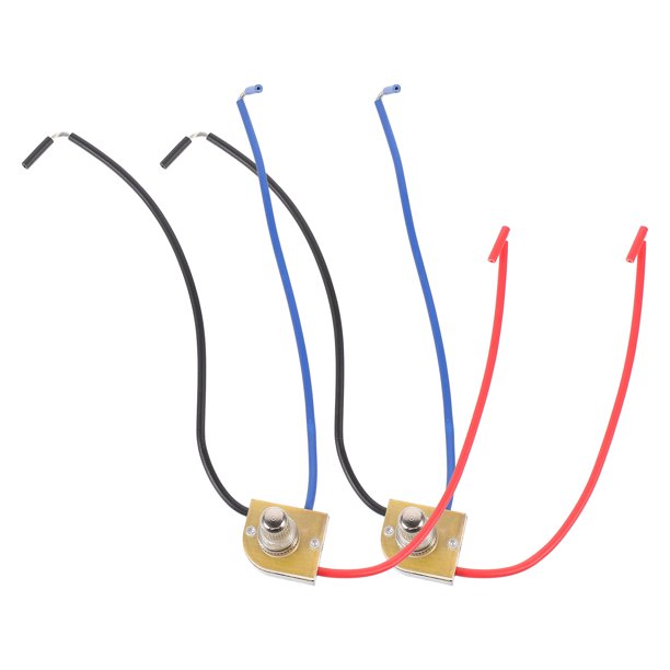 EeaseMX 2 interruptores giratorios de metal con cabezal LED para lámpara de mesa, de tres secciones (dorados)