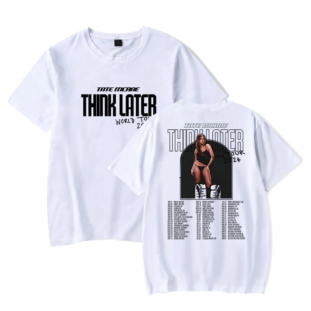 Tate McRae 2024 Think LaterライブTシャツSサイズ Tate McRae 2024 Think LaterライブTシャツSサイズ Tate McRae