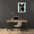 thumbnail image 3 of Johnson, Walt 19x24 White Modern Wood Framed Museum Art Print Titled - Best Friend II, 3 of 4