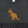thumbnail image 4 of Inktastic Kangaroo Cute Girls Baby Dress, 4 of 5
