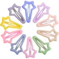 thumbnail image 1 of 12 pinzas de metal para el pelo, pasadores antideslizantes para mujeres y niñas, pinzas para el pelo de 2,36 pulgadas para cabello fino, 1 of 5