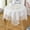 A, variant on WCHUANG Embroidered Tablecloth Lace Square Tablecloth, Small Table Cloth, Bedside Table Cover Nightstand Tabletop Decoration