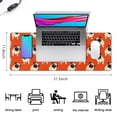 thumbnail image 5 of Long Mouse Pads for Desk,Pug Dog Desk Mats on Top Of Desks, Desk Mouse Pad Extra Large with 3mm Non-Slip Base and Stitched Edge for Gaming,Office,Work,Home 31.5"x11.8", 5 of 6