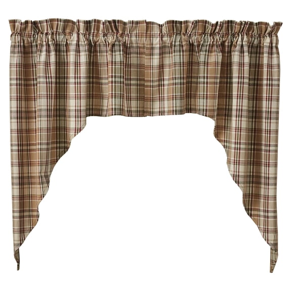 Park Designs Tan Thyme Window Swag