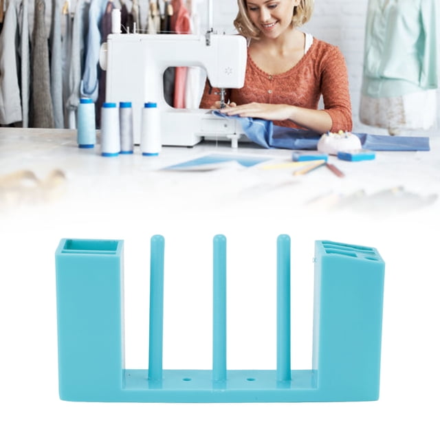 Caja De Herramientas Para Máquina De Coser, Alta Estabilidad, Fácil Acceso, Estante Universal Para Bobinas De Coser, Ahorro De Espacio De Plástico Para Almacenamiento