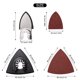 thumbnail image 5 of 104Pcs Oscillating Tool Detail Sanding Pads Kit 2Pcs Triangle Sanding Pads and 2Pcs Finger Sanding Pad 100Pcs Multitool Sandpaper Grit Fit for Finishing Wood Sanding Plaster, 5 of 5