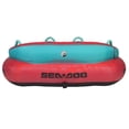 thumbnail image 4 of Sea-Doo New OEM, 68" x 67" Heavy-Duty Two-Person Two-Way Sit-In Tube, B107090000, 4 of 5