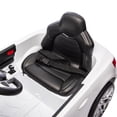 thumbnail image 7 of Licensed Benz CLS 350 12V Electric Ride on Toys with Bluetooth Music, LED Lights, Spring Suspension, Power Car Wheels, Electric Car for Kids with Parent Remote Control (White), 7 of 7