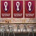 thumbnail image 5 of 2 Pack World Cup Qatar 2022 Banner Backdrop Decor 23.6x35.4", 5 of 5