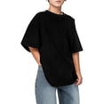 thumbnail image 4 of SHenli Boys Shirts Size 8 Round Neck Short Sleeve T-Shirts Loose Pullover Tops School Clothes for Boys, 4 of 5