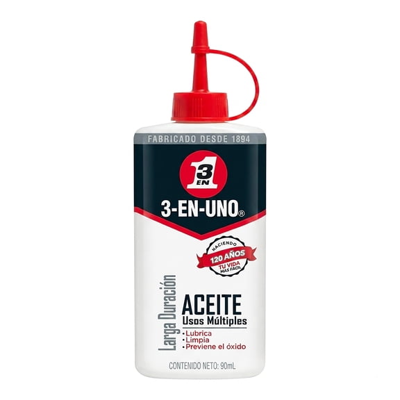 Aceite 3 en 1 para Usos Múltiples 90 ml