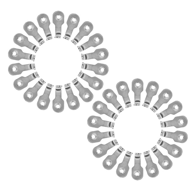 HOOWIFFY 50Ud Compactos De Acero Inoxidable Para Optimizar Espacios En Cocina Y Entrada