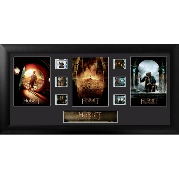 THE HOBBIT TRILOGY (S2) Limited Edition Trio Framed FilmCells Presentation