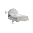 thumbnail image 2 of Meridian Furniture Milo Cream Fabric King Bed, 2 of 7